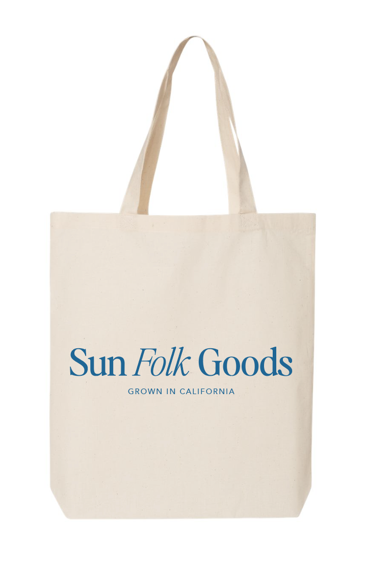 Sun Folk Goods Tote in Creme