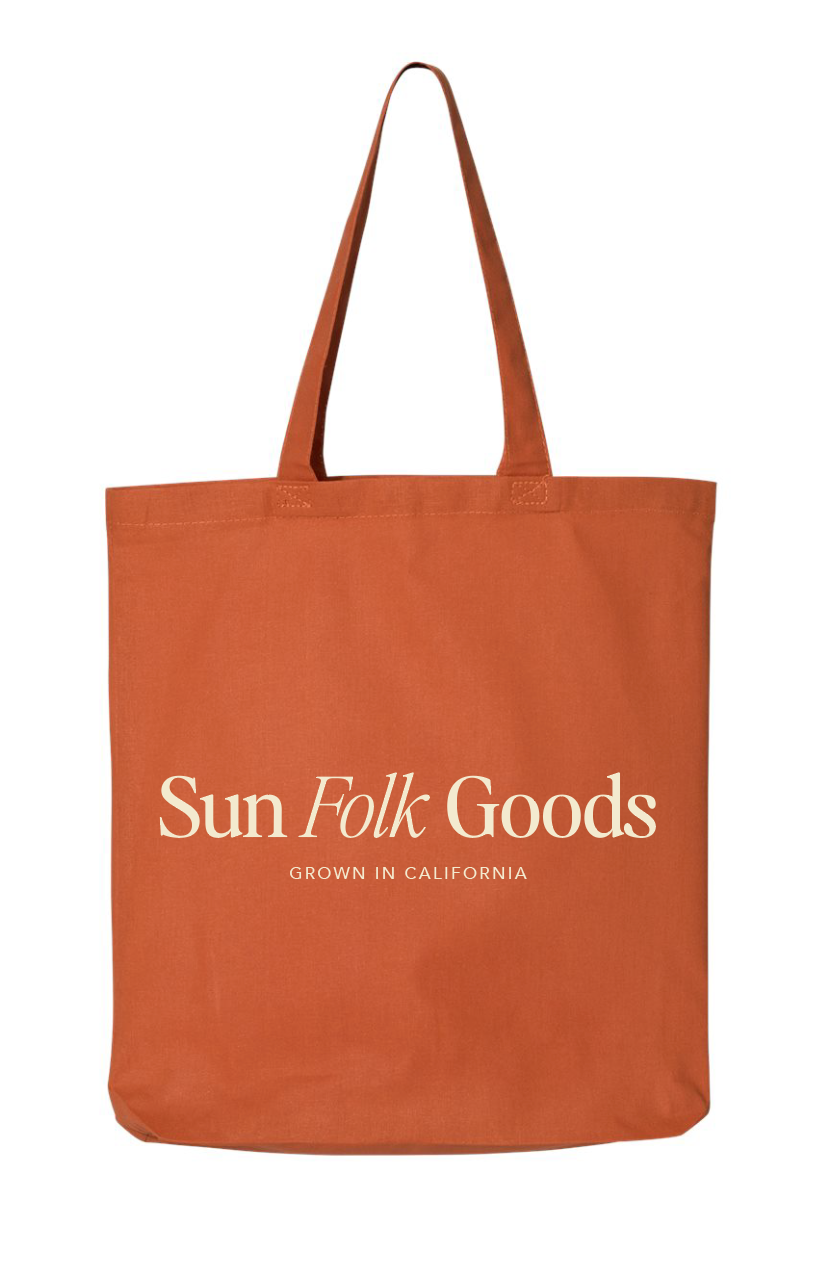Sun Folk Goods Tote in Terracotta